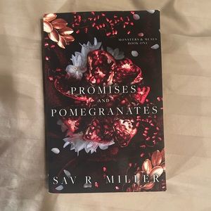 Promises and pomegranates paperback cover book